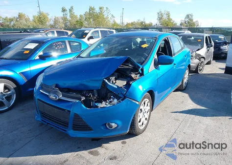 2012 Ford Focus Se from USA, damaged, VIN 1FAHP3F20CL463760